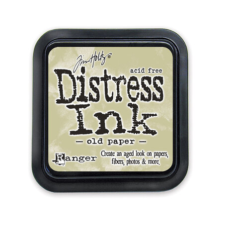 Ranger Tim Holtz Distress Ink Pad Old Paper (TIM19503) Ranger Tim Holtz Distress Ink Pad Old Paper (TIM19503)