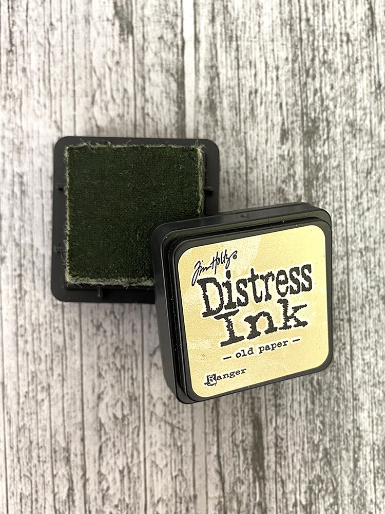 Ranger Tim Holtz Distress Ink Pad Mini Old Paper (TDP40057) Ranger Tim Holtz Distress Ink Pad Mini Old Paper (TDP40057)