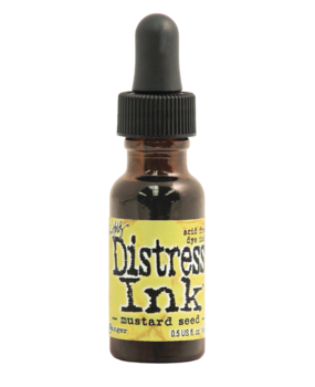Ranger Tim Holtz Distress Ink Re-Inker Mustard Seed 0.5 fl oz (TIM20288)