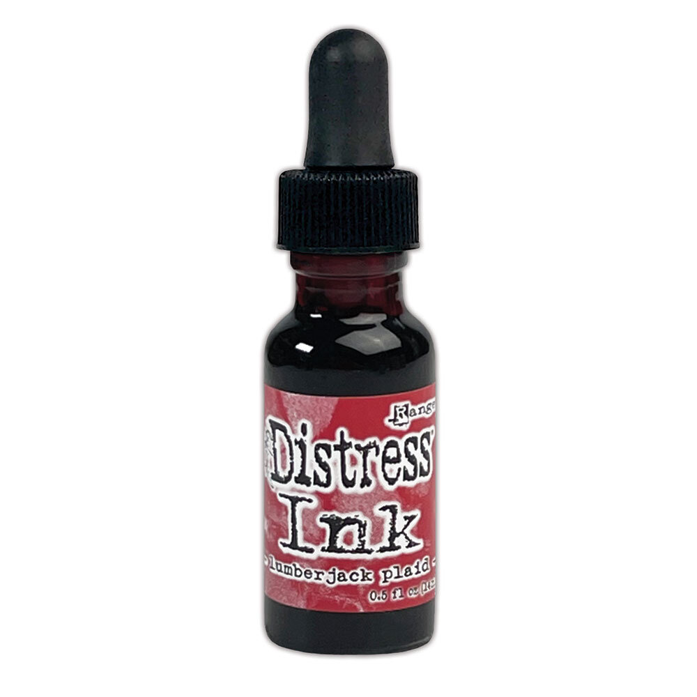 Ranger Tim Holtz Distress Ink Re-Inker Lumberjack Plaid 0.5 fl oz (TXR82361)