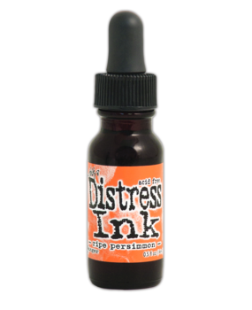 Ranger Tim Holtz Distress Ink Re-Inker Ripe Persimmon 0.5 fl oz (TXR35145)
