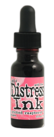 Ranger Tim Holtz Distress Ink Re-Inker Picked Raspberry 0.5 fl oz (TXR35022)