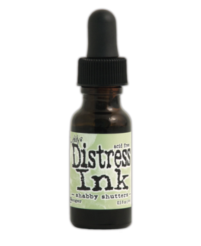 Ranger Tim Holtz Distress Ink Re-Inker Shabby Shutters 0.5 fl oz (TIM21612)