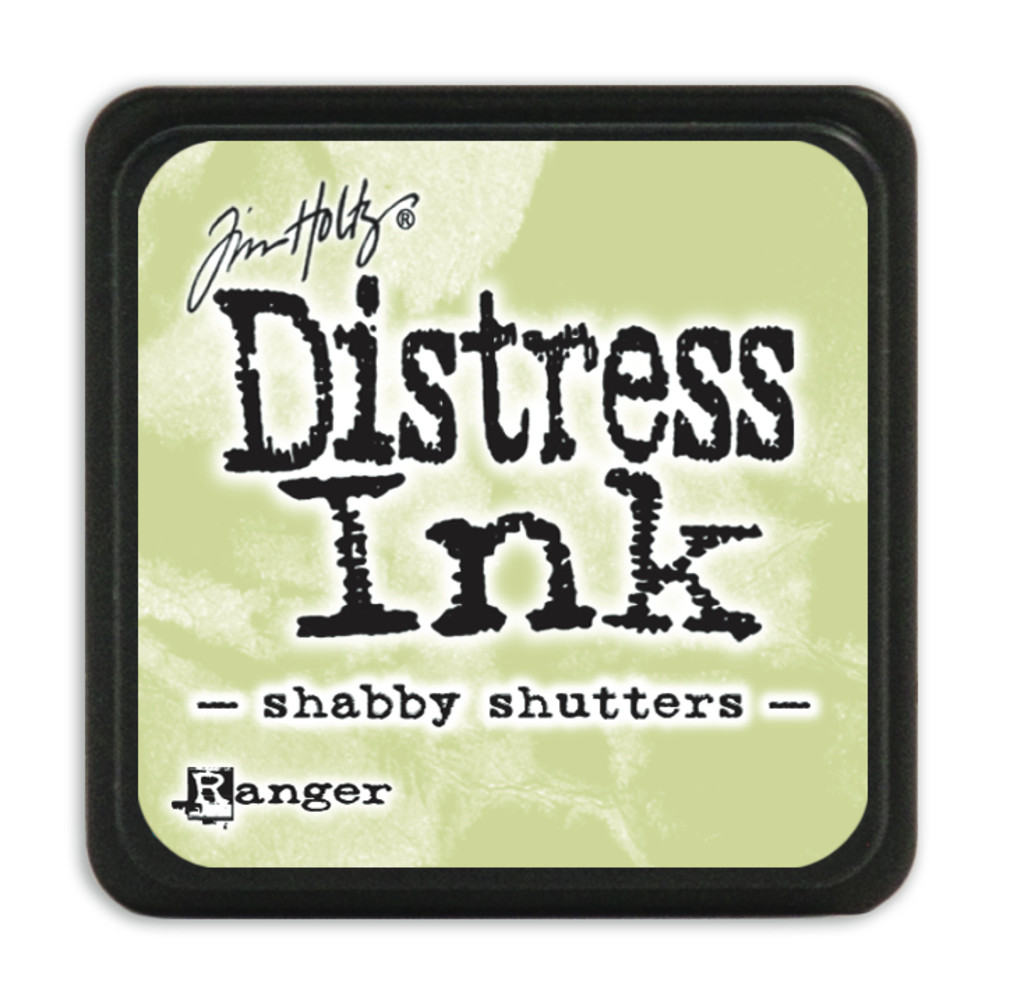 Ranger Tim Holtz Distress Ink Pad Mini Shabby Shutters (TDP40163) Ranger Tim Holtz Distress Ink Pad Mini Shabby Shutters (TDP40163)