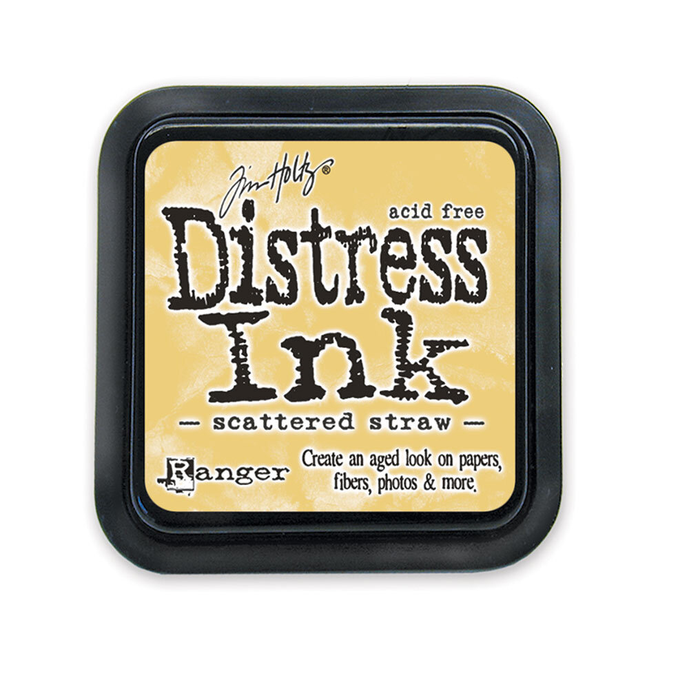 Ranger Tim Holtz Distress Ink Pad Scattered Straw (TIM21483) Ranger Tim Holtz Distress Ink Pad Scattered Straw (TIM21483)