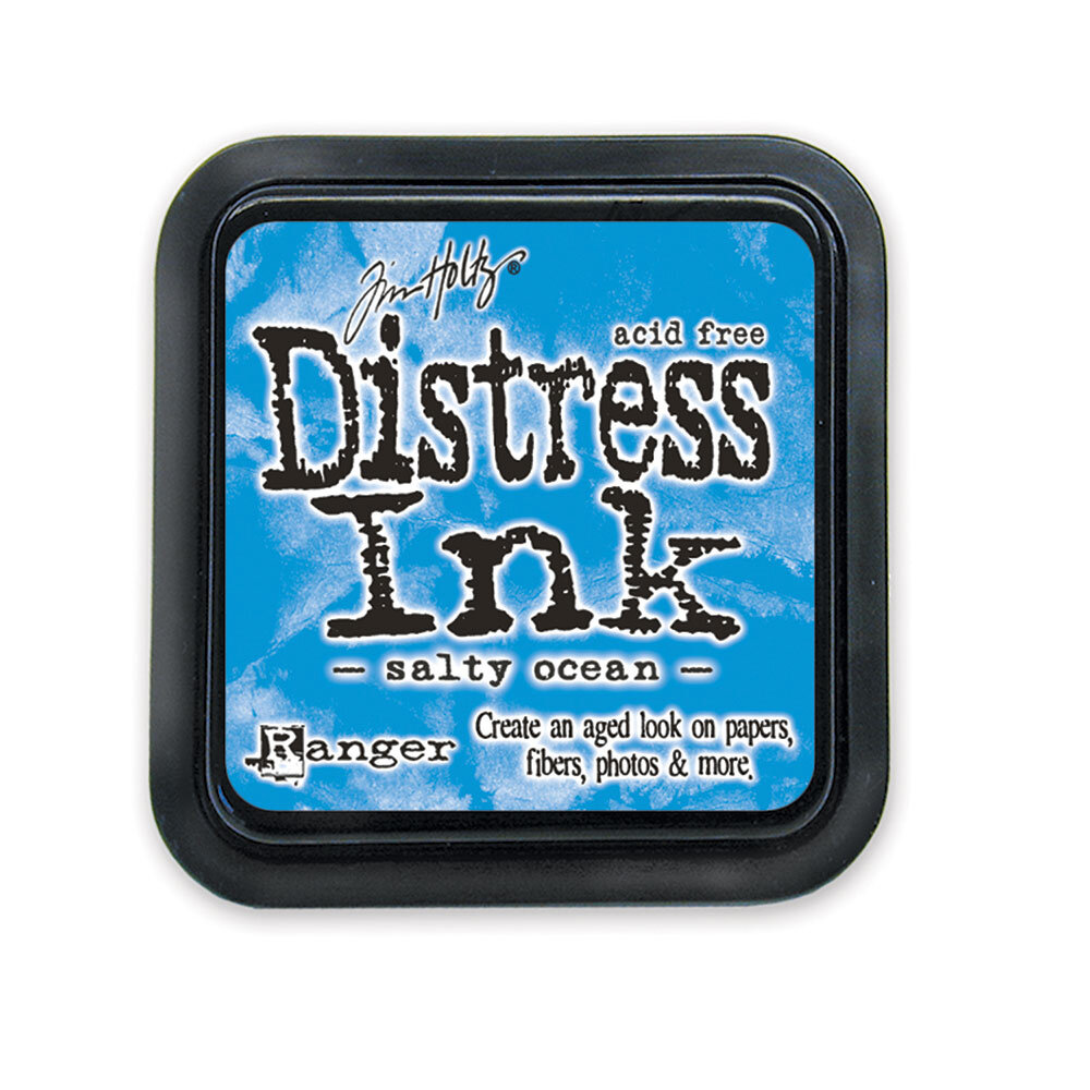 Ranger Tim Holtz Distress Ink Pad Salty Ocean (TIM35015) Ranger Tim Holtz Distress Ink Pad Salty Ocean (TIM35015)