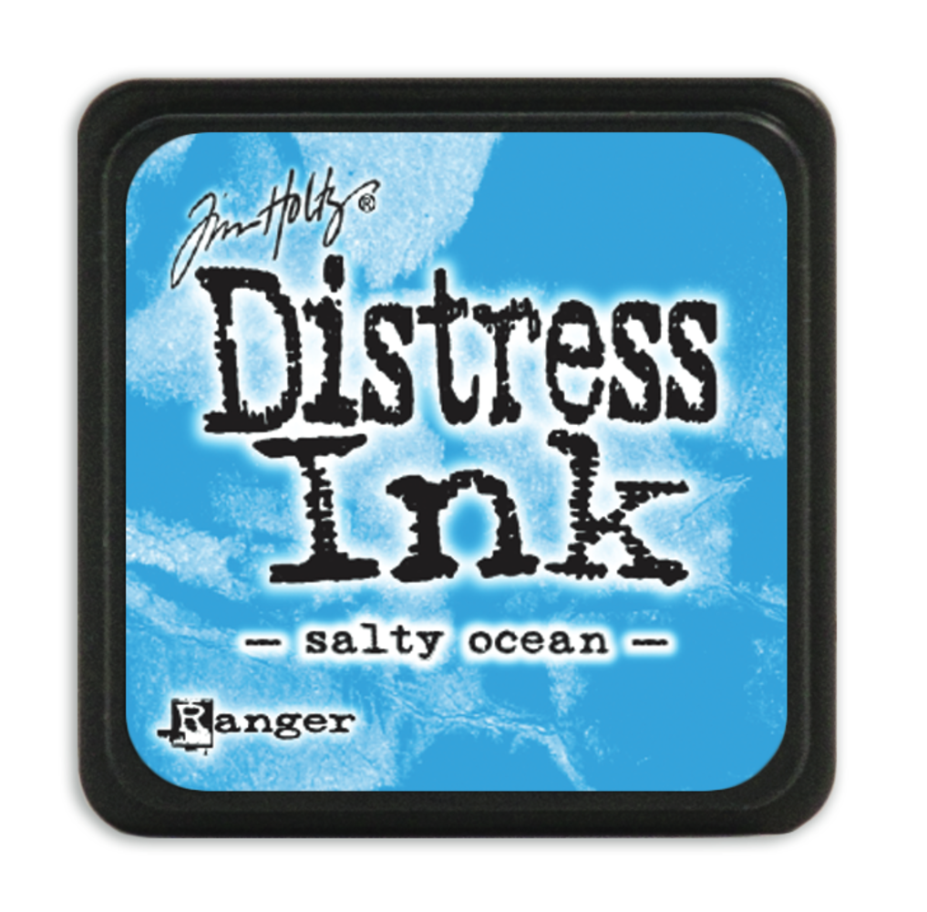 Ranger Tim Holtz Distress Ink Pad Mini Salty Ocean (TDP40132) Ranger Tim Holtz Distress Ink Pad Mini Salty Ocean (TDP40132)