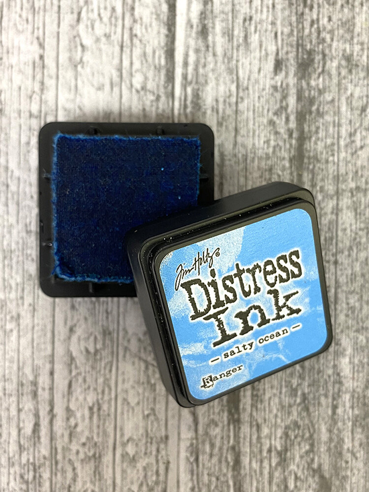 Ranger Tim Holtz Distress Ink Pad Mini Salty Ocean (TDP40132) Ranger Tim Holtz Distress Ink Pad Mini Salty Ocean (TDP40132)