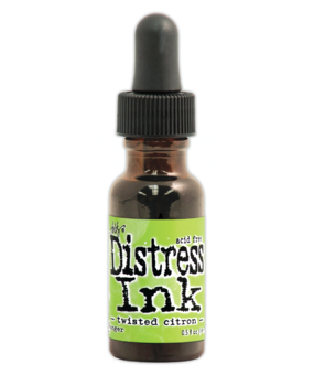 Ranger Tim Holtz Distress Ink Re-Inker Twisted Citron 0.5 fl oz (TXR43416) Ranger Tim Holtz Distress Ink Re-Inker Twisted Citron 0.5 fl oz (TXR43416)