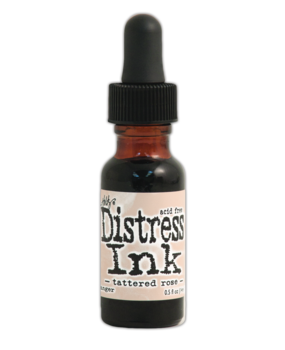 Ranger Tim Holtz Distress Ink Re-Inker Tattered Rose 0.5 fl oz (TIM20301)
