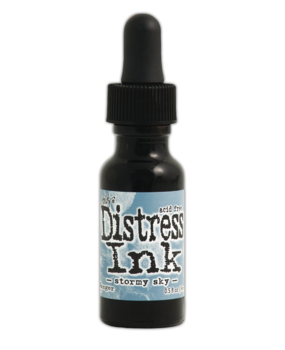 Ranger Tim Holtz Distress Ink Re-Inker Stormy Sky 0.5 fl oz (TIM27294)