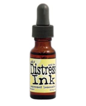 Ranger Tim Holtz Distress Ink Re-Inker Squeezed Lemonade 0.5 fl oz (TXR34971)