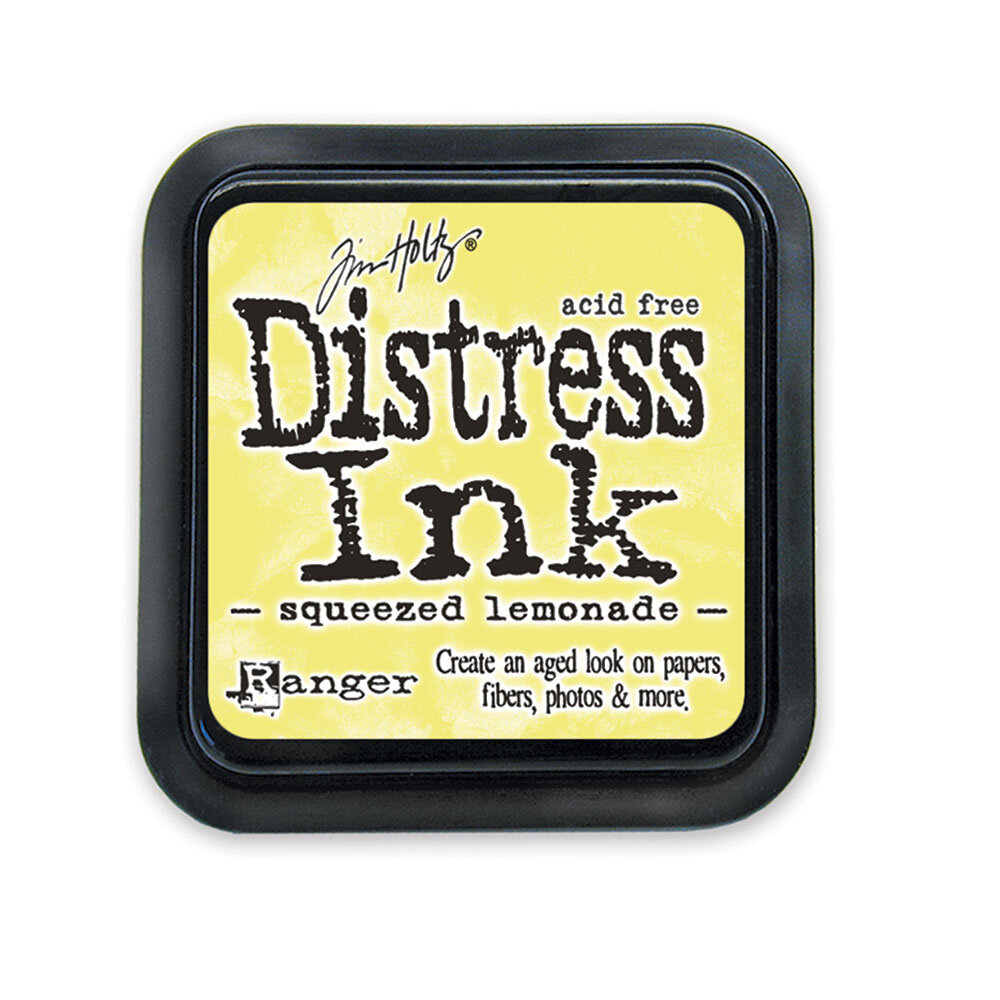 Ranger Tim Holtz Distress Ink Pad Squeezed Lemonade (TIM34940) Ranger Tim Holtz Distress Ink Pad Squeezed Lemonade (TIM34940)