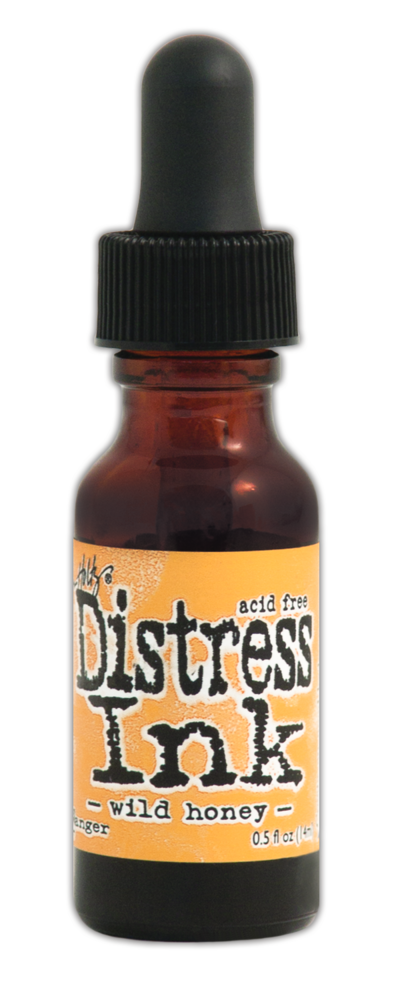Ranger Tim Holtz Distress Ink Re-Inker Wild Honey 0.5 fl oz (TIM27324) Ranger Tim Holtz Distress Ink Re-Inker Wild Honey 0.5 fl oz (TIM27324)