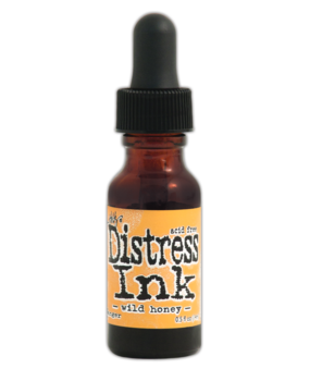 Ranger Tim Holtz Distress Ink Re-Inker Wild Honey 0.5 fl oz (TIM27324)