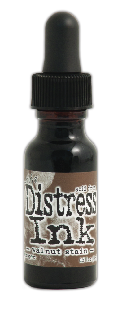 Ranger Tim Holtz Distress Ink Re-Inker Walnut Stain 0.5 fl oz (TIM19473) Ranger Tim Holtz Distress Ink Re-Inker Walnut Stain 0.5 fl oz (TIM19473)