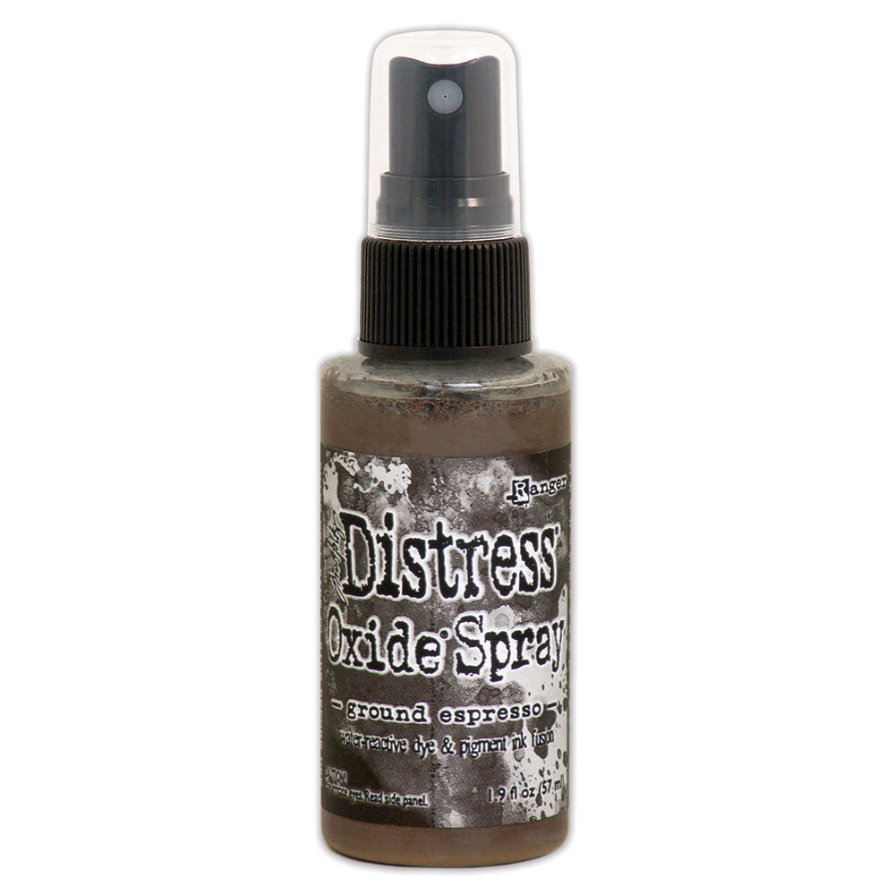 Ranger Tim Holtz Distress Oxide Spray Ground Espresso 1.9 fl oz (TSO67726) Ranger Tim Holtz Distress Oxide Spray Ground Espresso 1.9 fl oz (TSO67726)