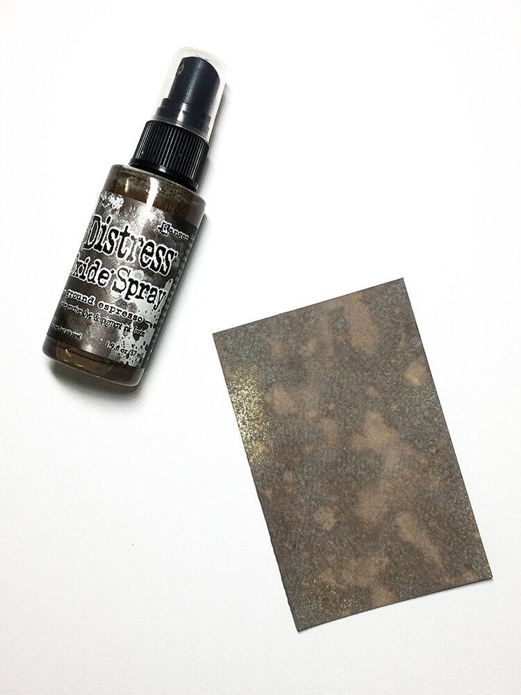Ranger Tim Holtz Distress Oxide Spray Ground Espresso 1.9 fl oz (TSO67726) Ranger Tim Holtz Distress Oxide Spray Ground Espresso 1.9 fl oz (TSO67726)