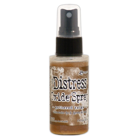 Ranger Tim Holtz Distress Oxide Spray Gathered Twigs 1.9 fl oz (TSO67719) Ranger Tim Holtz Distress Oxide Spray Gathered Twigs 1.9 fl oz (TSO67719)