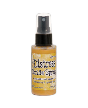 Ranger Tim Holtz Distress Oxide Spray Fossilized Amber 1.9 fl oz (TSO64756) Ranger Tim Holtz Distress Oxide Spray Fossilized Amber 1.9 fl oz (TSO64756)