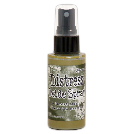 Ranger Tim Holtz Distress Oxide Spray Forest Moss 1.9 fl oz (TSO67696) Ranger Tim Holtz Distress Oxide Spray Forest Moss 1.9 fl oz (TSO67696)