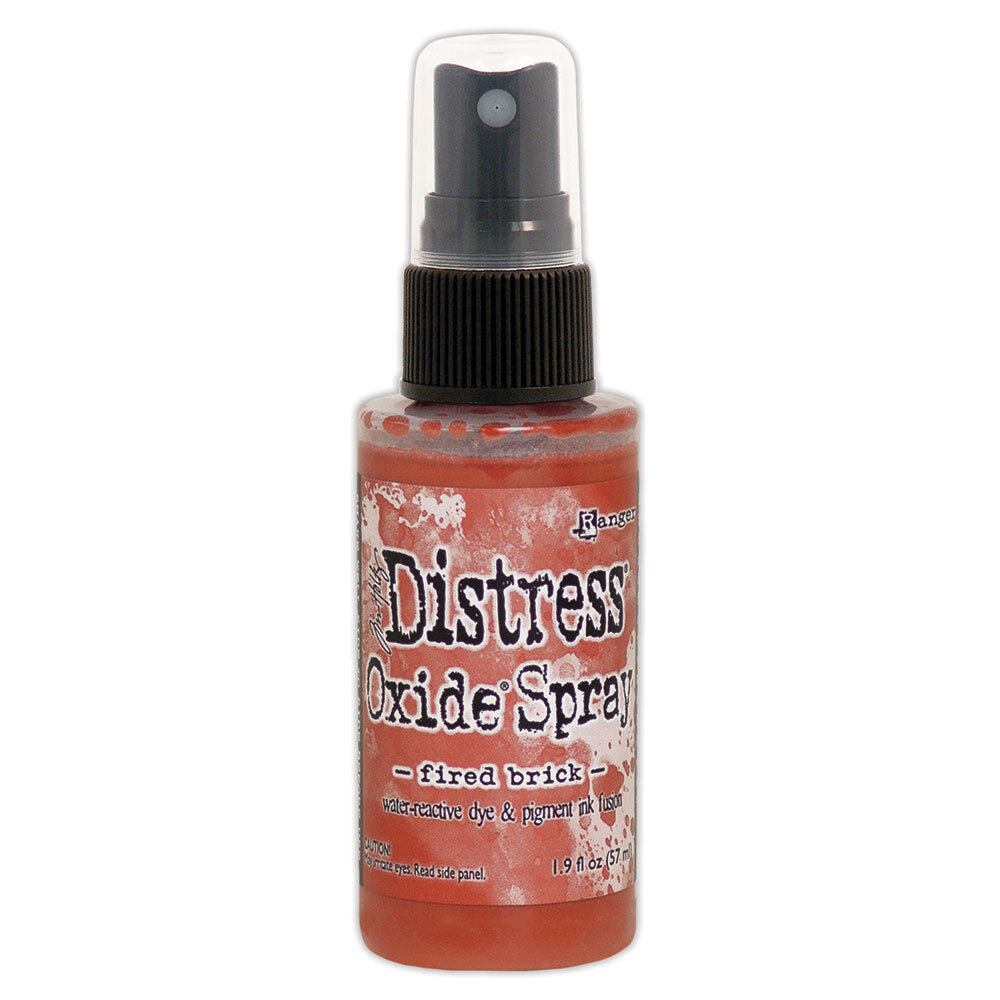 Ranger Tim Holtz Distress Oxide Spray Fired Brick 1.9 fl oz (TSO64749) Ranger Tim Holtz Distress Oxide Spray Fired Brick 1.9 fl oz (TSO64749)