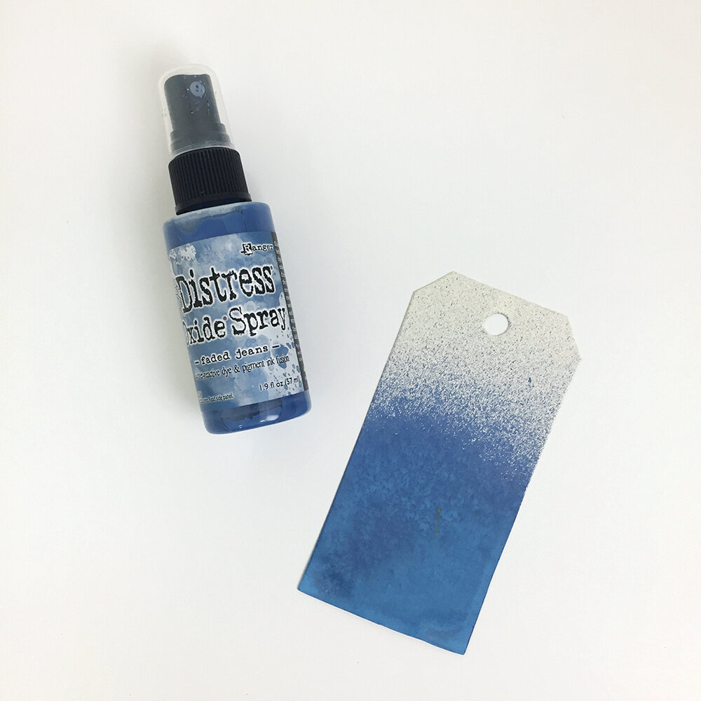 Ranger Tim Holtz Distress Oxide Spray Faded Jeans 1.9 fl oz (TSO64732) Ranger Tim Holtz Distress Oxide Spray Faded Jeans 1.9 fl oz (TSO64732)
