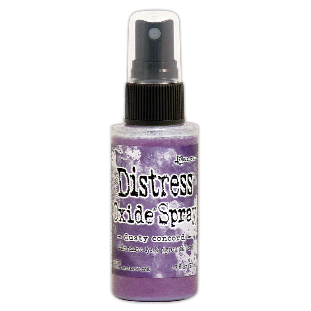 Ranger Tim Holtz Distress Oxide Spray Dusty Concord 1.9 fl oz (TSO67665) Ranger Tim Holtz Distress Oxide Spray Dusty Concord 1.9 fl oz (TSO67665)