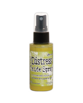Ranger Tim Holtz Distress Oxide Spray Crushed Olive 1.9 fl oz (TSO67641) Ranger Tim Holtz Distress Oxide Spray Crushed Olive 1.9 fl oz (TSO67641)