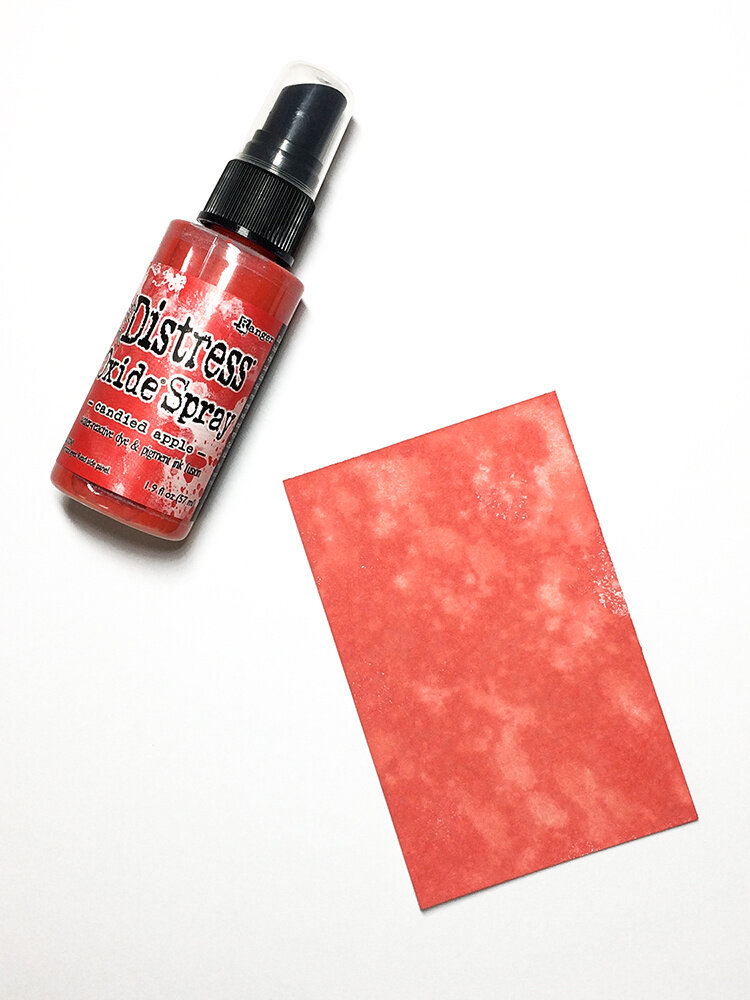 Ranger Tim Holtz Distress Oxide Spray Candied Apple 1.9 fl oz (TSO67610) Ranger Tim Holtz Distress Oxide Spray Candied Apple 1.9 fl oz (TSO67610)