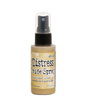 Ranger Tim Holtz Distress Oxide Spray Antique Linen 1.9 fl oz (TSO67542) Ranger Tim Holtz Distress Oxide Spray Antique Linen 1.9 fl oz (TSO67542)