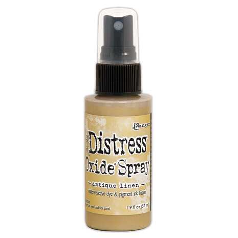 Ranger Tim Holtz Distress Oxide Spray Antique Linen 1.9 fl oz (TSO67542) Ranger Tim Holtz Distress Oxide Spray Antique Linen 1.9 fl oz (TSO67542)