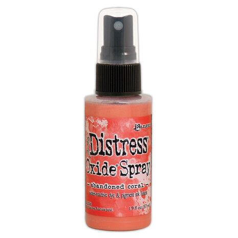 Ranger Tim Holtz Distress Oxide Spray Abandoned Coral 1.9 fl oz (TSO67528) Ranger Tim Holtz Distress Oxide Spray Abandoned Coral 1.9 fl oz (TSO67528)