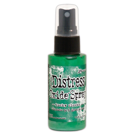 Ranger Tim Holtz Distress Oxide Spray Lucky Clover 1.9 fl oz (TSO67740) Ranger Tim Holtz Distress Oxide Spray Lucky Clover 1.9 fl oz (TSO67740)