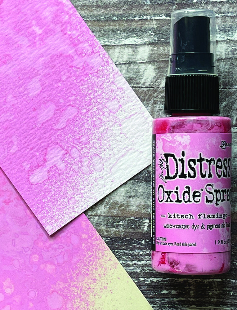 Ranger Tim Holtz Distress Oxide Spray Kitsch Flamingo 1.9 fl oz (TSO72652) Ranger Tim Holtz Distress Oxide Spray Kitsch Flamingo 1.9 fl oz (TSO72652)
