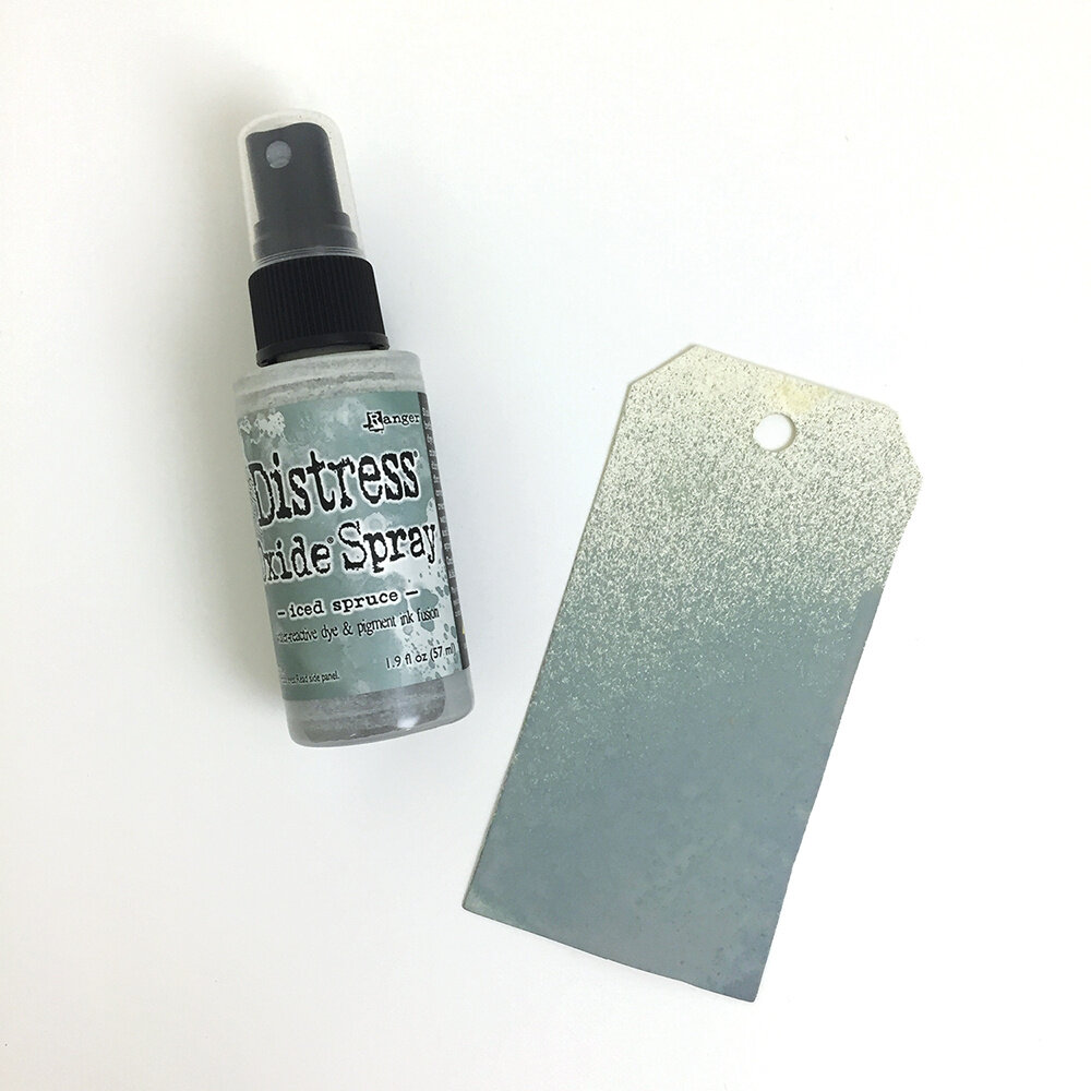 Ranger Tim Holtz Distress Oxide Spray Iced Spruce 1.9 fl oz (TSO64763) Ranger Tim Holtz Distress Oxide Spray Iced Spruce 1.9 fl oz (TSO64763)