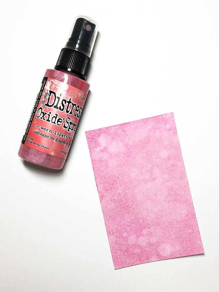 Ranger Tim Holtz Distress Oxide Spray Worn Lipstick 1.9 fl oz (TSO67993) Ranger Tim Holtz Distress Oxide Spray Worn Lipstick 1.9 fl oz (TSO67993)