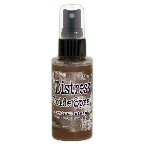 Ranger Tim Holtz Distress Oxide Spray Walnut Stain 1.9 fl oz (TSO64824) Ranger Tim Holtz Distress Oxide Spray Walnut Stain 1.9 fl oz (TSO64824)