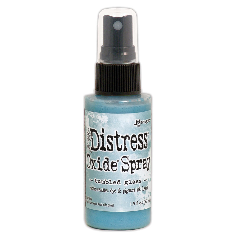 Ranger Tim Holtz Distress Oxide Spray Tumbled Glass 1.9 fl oz (TSO67948) Ranger Tim Holtz Distress Oxide Spray Tumbled Glass 1.9 fl oz (TSO67948)