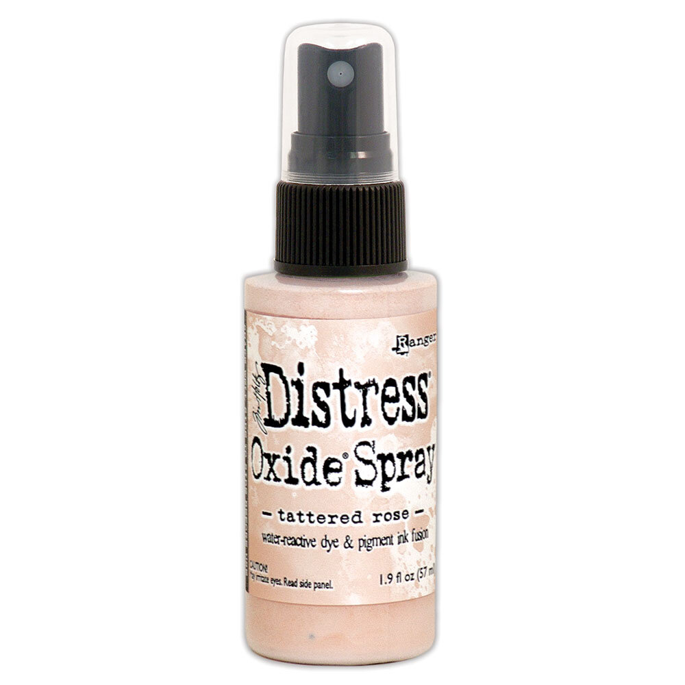 Ranger Tim Holtz Distress Oxide Spray Tattered Rose 1.9 fl oz (TSO67924) Ranger Tim Holtz Distress Oxide Spray Tattered Rose 1.9 fl oz (TSO67924)