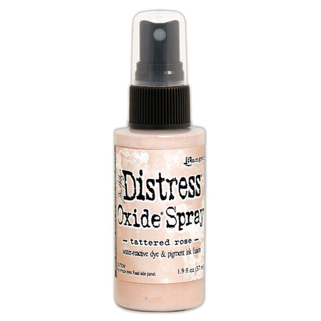 Ranger Tim Holtz Distress Oxide Spray Tattered Rose 1.9 fl oz (TSO67924) Ranger Tim Holtz Distress Oxide Spray Tattered Rose 1.9 fl oz (TSO67924)
