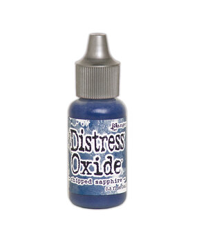 Ranger Tim Holtz Distress Oxide Ink Re-Inker Chipped Sapphire 0.5 fl oz (TDR56980) Ranger Tim Holtz Distress Oxide Ink Re-Inker Chipped Sapphire 0.5 fl oz (TDR56980)