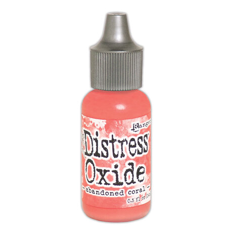 Ranger Tim Holtz Distress Oxide Ink Re-Inker Abandoned Coral 0.5 fl oz (TDR56874) Ranger Tim Holtz Distress Oxide Ink Re-Inker Abandoned Coral 0.5 fl oz (TDR56874)