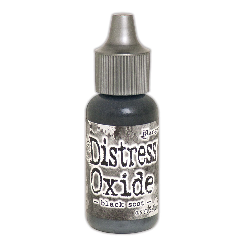 Ranger Tim Holtz Distress Oxide Ink Re-Inker Black Soot 0.5 fl oz (TDR56911) Ranger Tim Holtz Distress Oxide Ink Re-Inker Black Soot 0.5 fl oz (TDR56911)