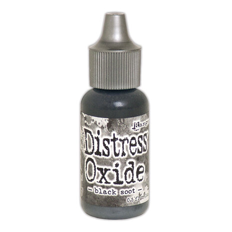 Ranger Tim Holtz Distress Oxide Ink Re-Inker Black Soot 0.5 fl oz (TDR56911) Ranger Tim Holtz Distress Oxide Ink Re-Inker Black Soot 0.5 fl oz (TDR56911)