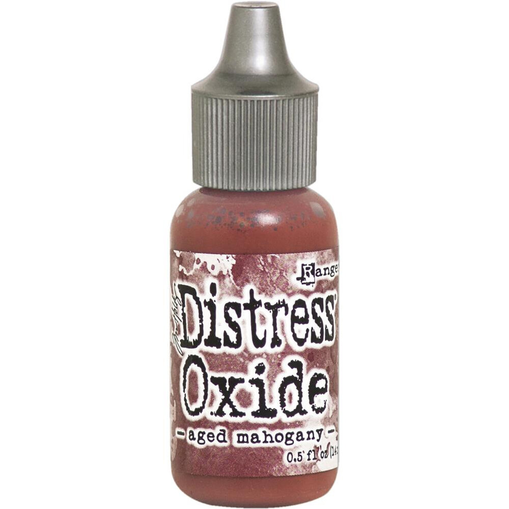 Ranger Tim Holtz Distress Oxide Ink Re-Inker Aged Mahogany 0.5 fl oz (TDR56881) Ranger Tim Holtz Distress Oxide Ink Re-Inker Aged Mahogany 0.5 fl oz (TDR56881)