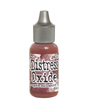 Ranger Tim Holtz Distress Oxide Ink Re-Inker Aged Mahogany 0.5 fl oz (TDR56881) Ranger Tim Holtz Distress Oxide Ink Re-Inker Aged Mahogany 0.5 fl oz (TDR56881)