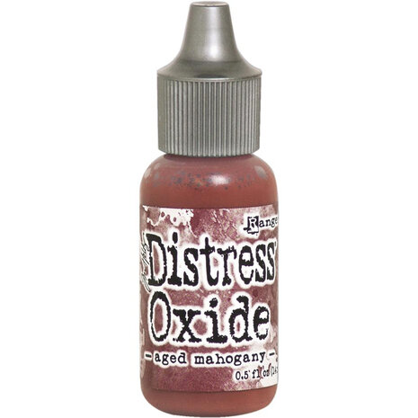 Ranger Tim Holtz Distress Oxide Ink Re-Inker Aged Mahogany 0.5 fl oz (TDR56881) Ranger Tim Holtz Distress Oxide Ink Re-Inker Aged Mahogany 0.5 fl oz (TDR56881)