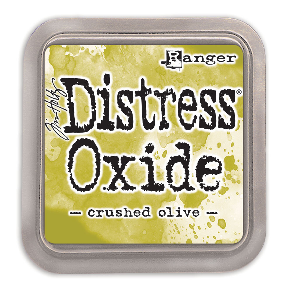 Ranger Tim Holtz Distress Oxide Ink Pad Crushed Olive (TDO55907) Ranger Tim Holtz Distress Oxide Ink Pad Crushed Olive (TDO55907)