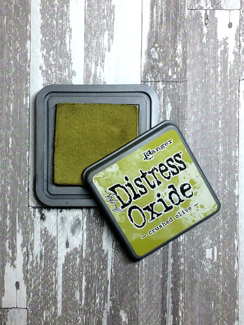 Ranger Tim Holtz Distress Oxide Ink Pad Crushed Olive (TDO55907) Ranger Tim Holtz Distress Oxide Ink Pad Crushed Olive (TDO55907)